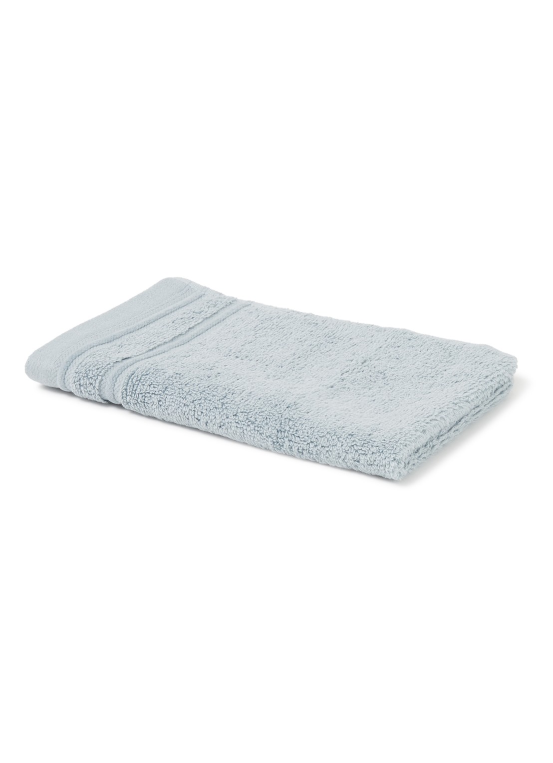 de Bijenkorf Home Evolution gastendoek - 580 gr/m2 - 30 x 50 cm - voorkant lichtblauw