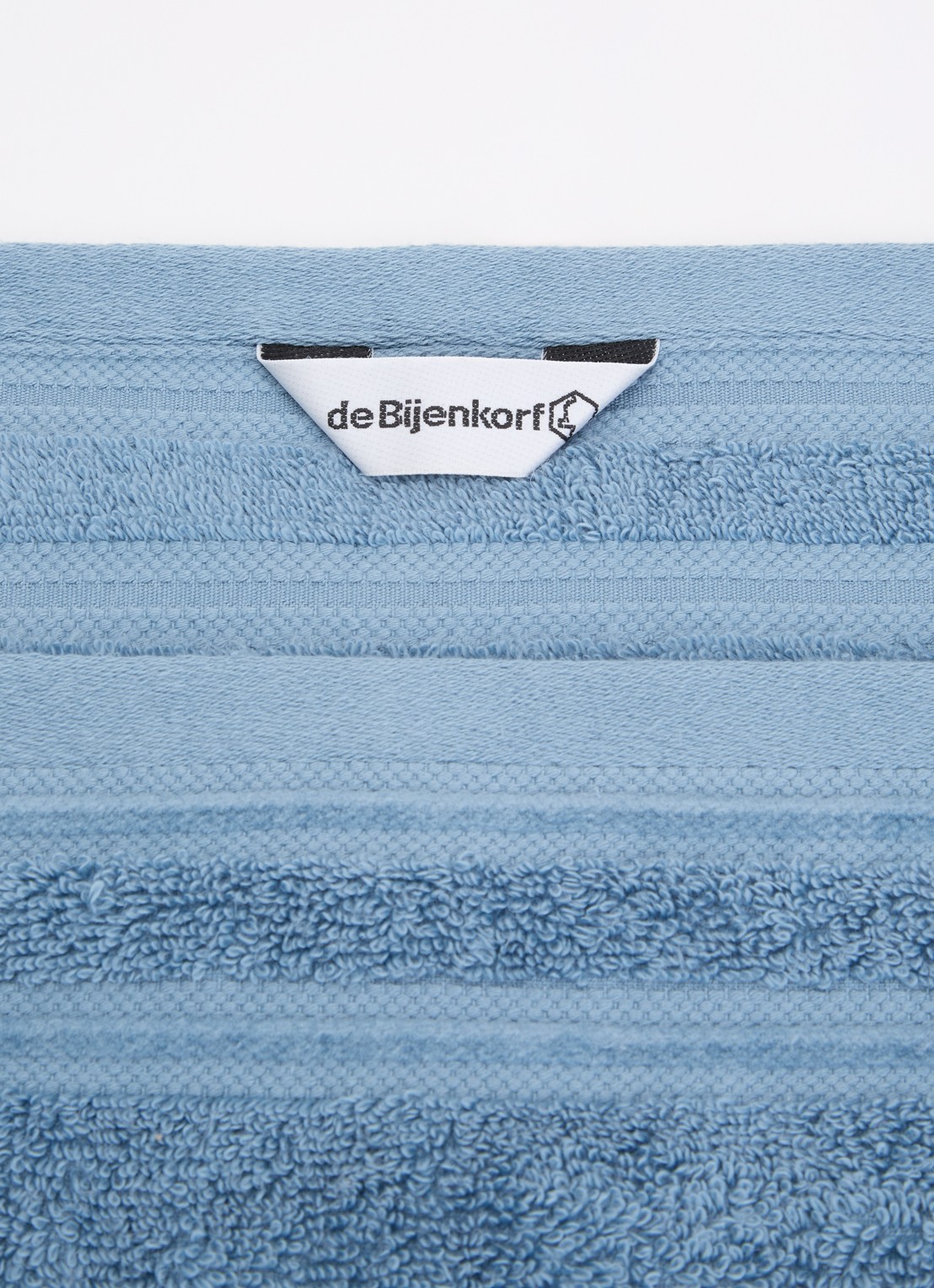 de Bijenkorf Home Evolution gastendoek - 580 gr/m2 - 30 x 50 cm  - detail 2 lichtblauw