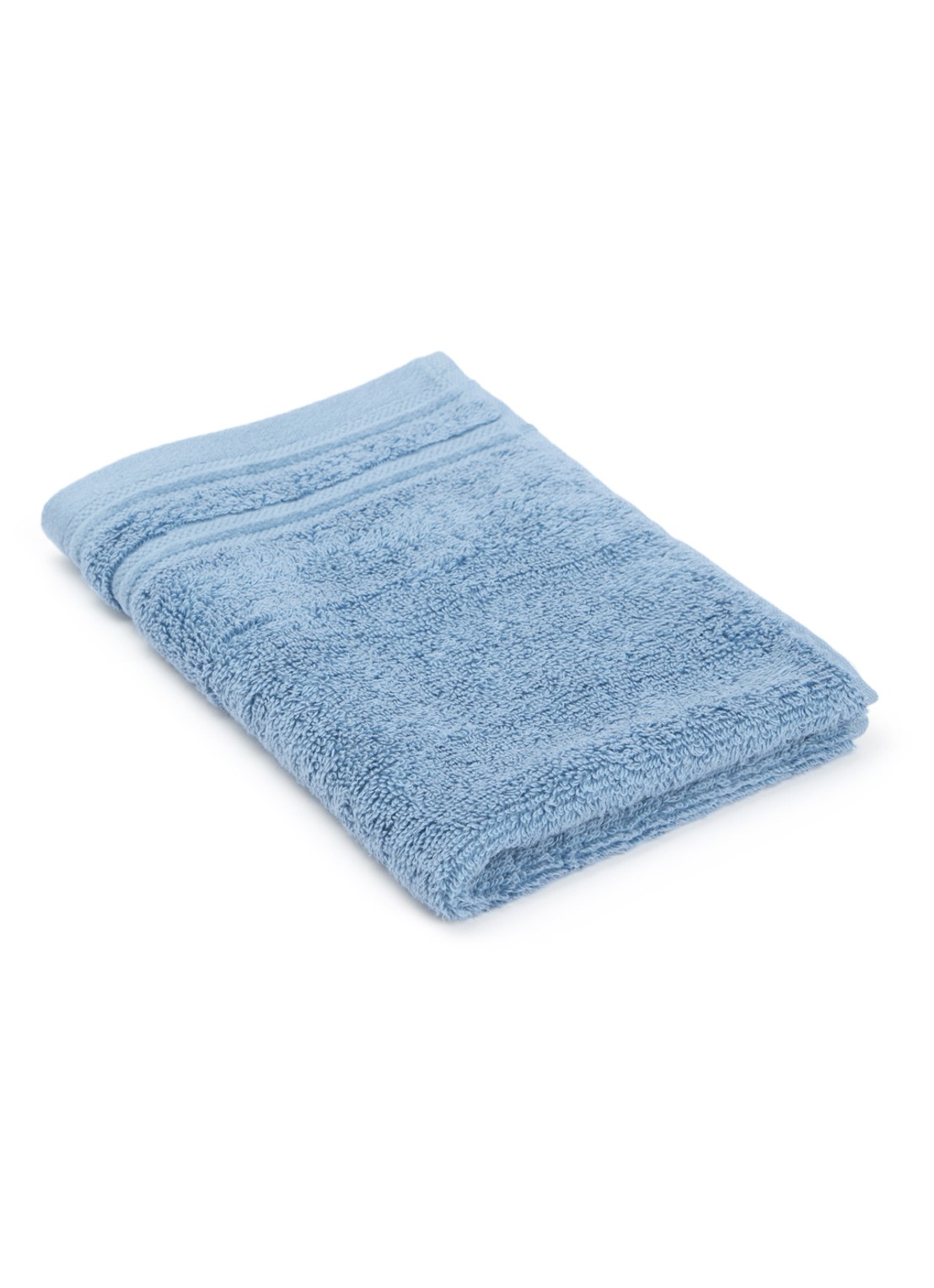 de Bijenkorf Home Evolution gastendoek - 580 gr/m2 - 30 x 50 cm  - voorkant lichtblauw