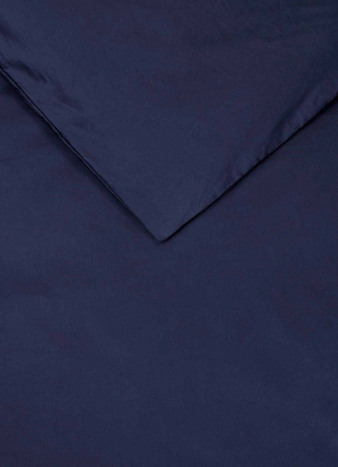 de Bijenkorf Home   katoensatijn dekbedovertrekset 400TC - inclusief kussenslopen - detail 3 blauw