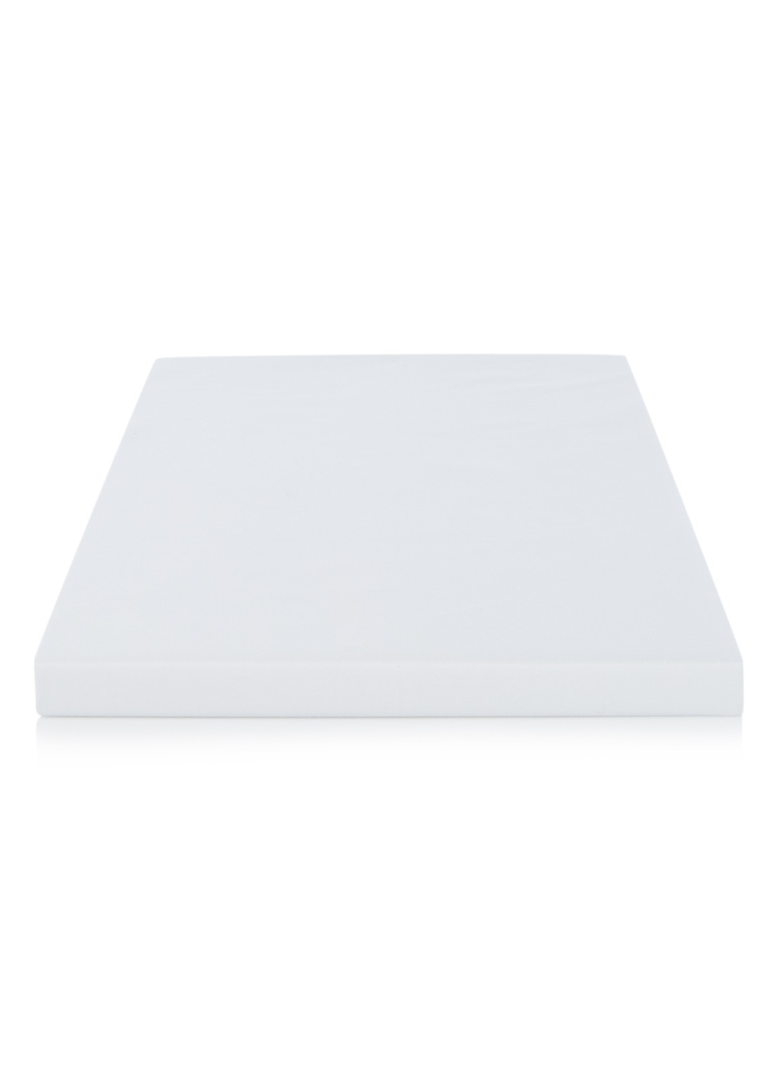 de Bijenkorf Home Organic hoeslaken van biologisch katoen perkal, hoekhoogte 30 cm - voorkant lichtgrijs