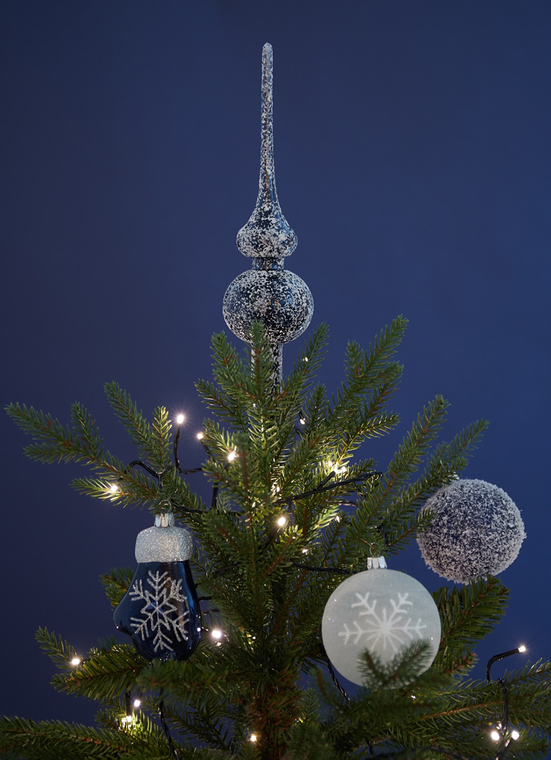 de Bijenkorf Piek 28 cm - voorkant 2 donkerblauw