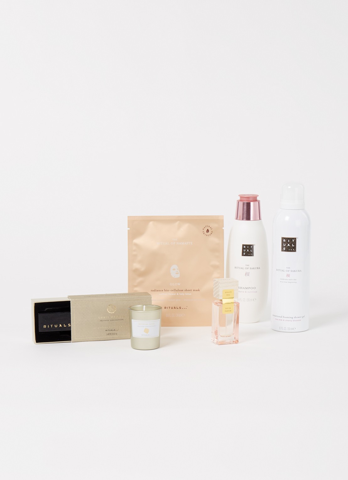 de Bijenkorf Rituals X de Bijenkorf Limited Edition Beauty Box t.w.v. €70,- - voorkant 2 undefined