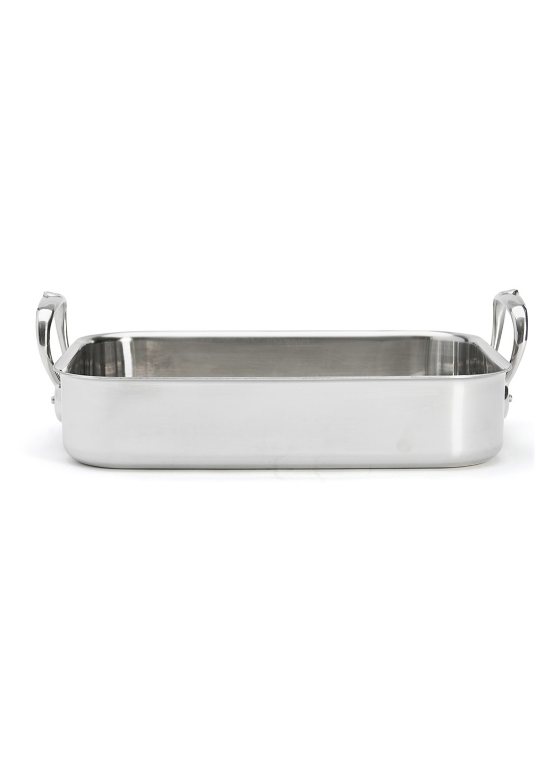 De Buyer  Affinity braadslede 35 cm - voorkant 2 zilver