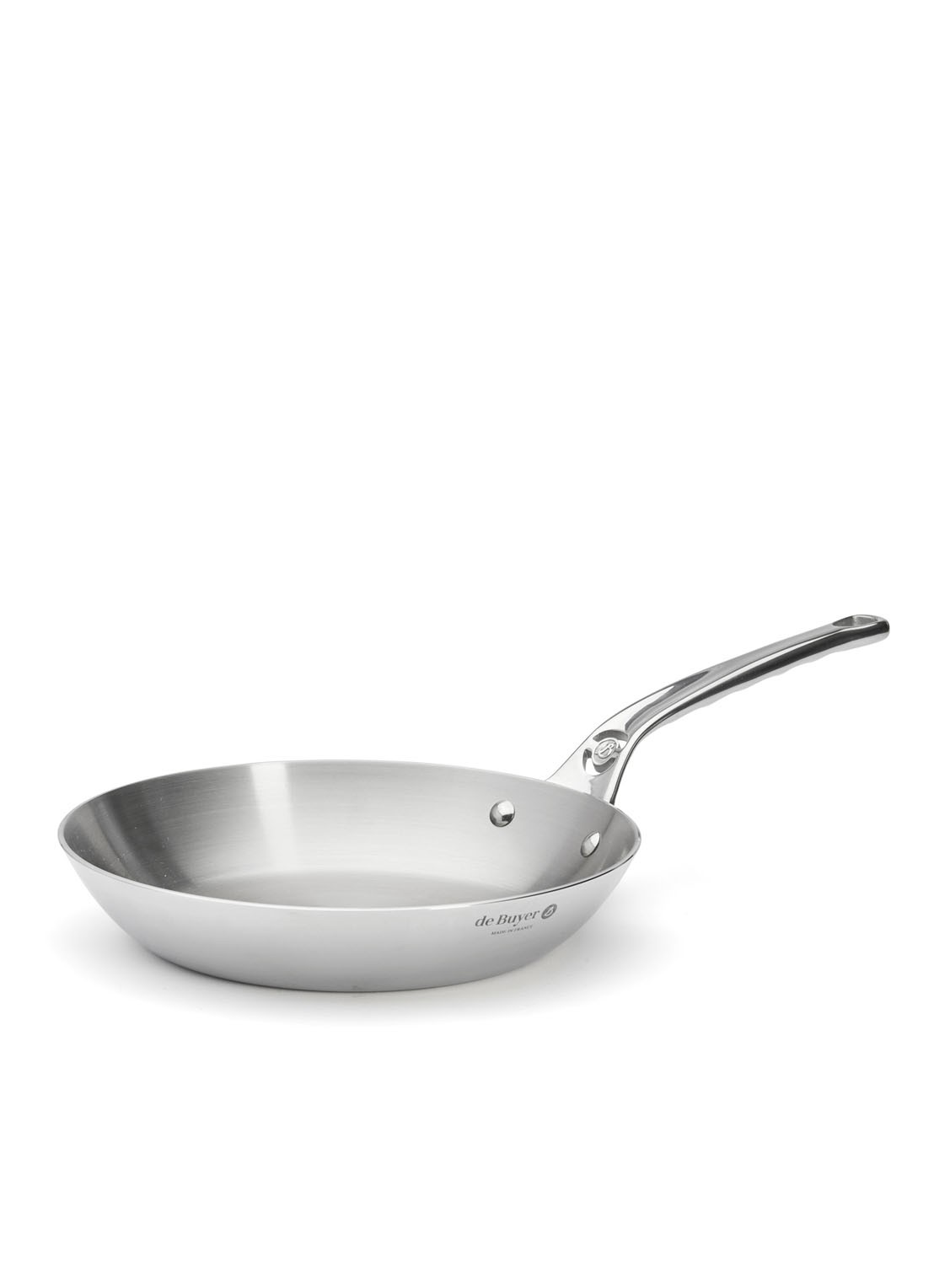 De Buyer Affinity koekenpan 24 cm - voorkant 3 metallic