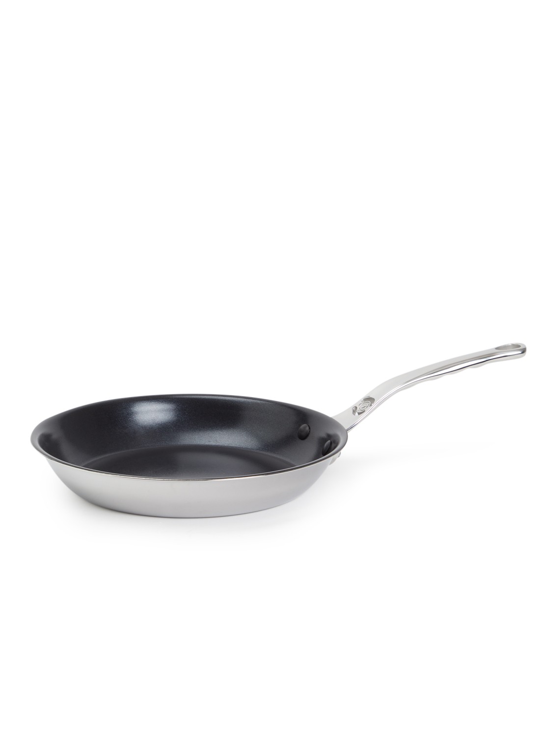 De Buyer Affinity koekenpan Ø24 cm - voorkant 2 zilver