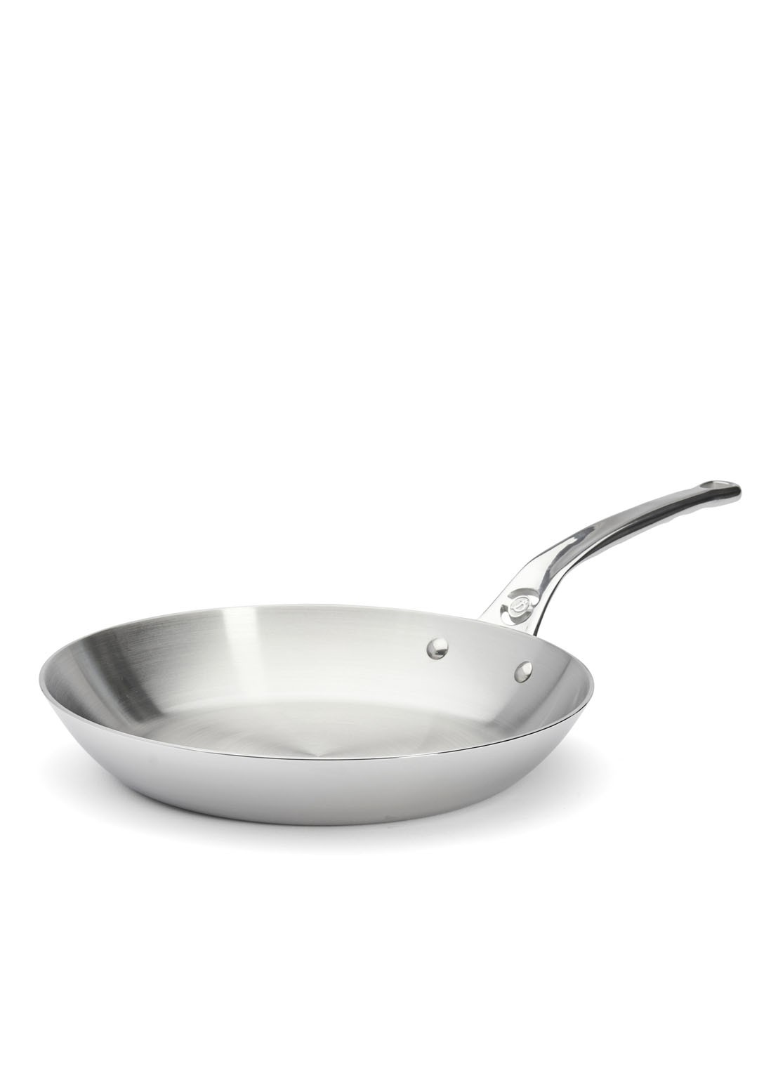 De Buyer Affinity koekenpan 28 cm - voorkant 3 metallic