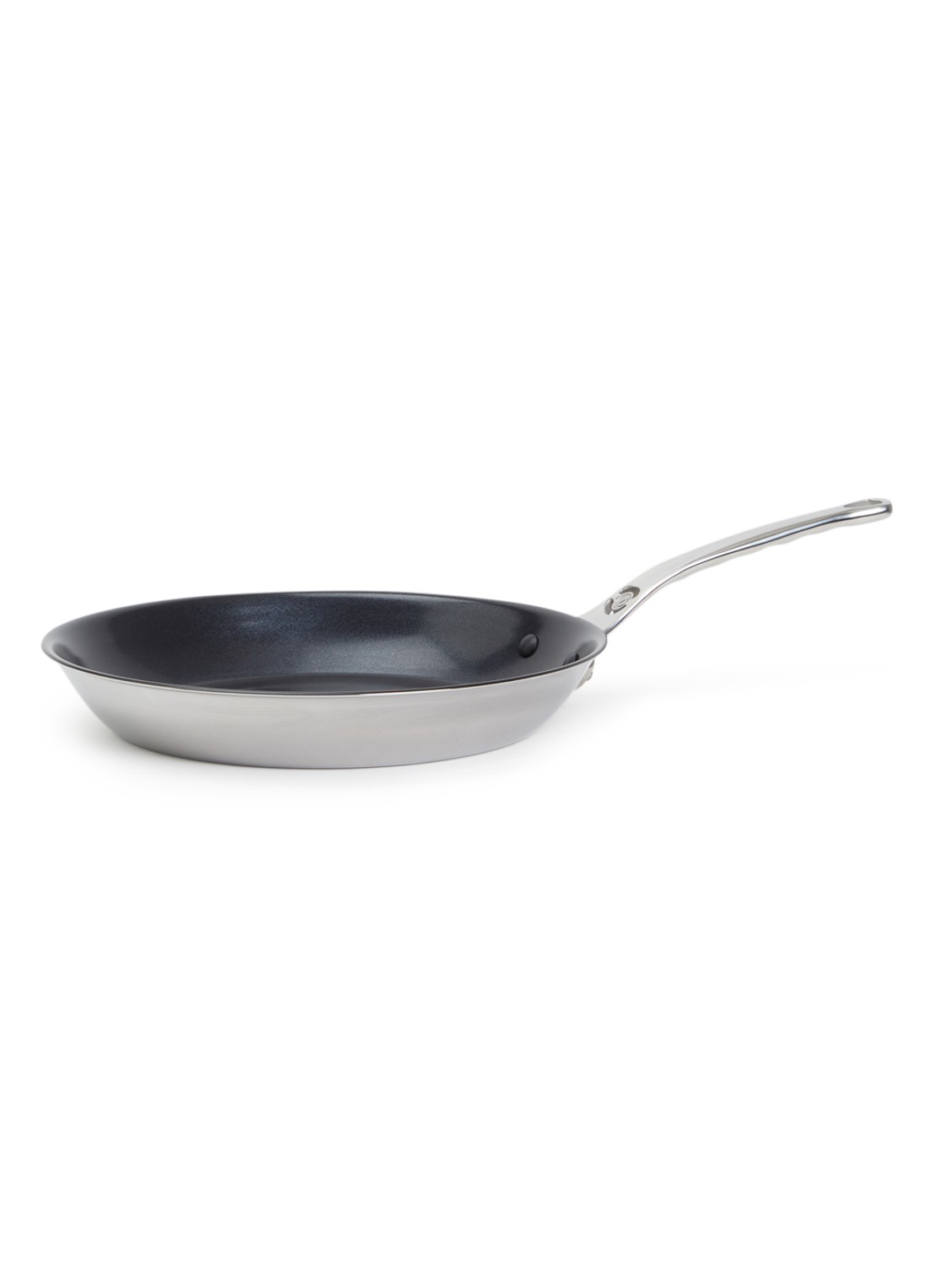 De Buyer Affinity koekenpan Ø28 cm - voorkant zilver