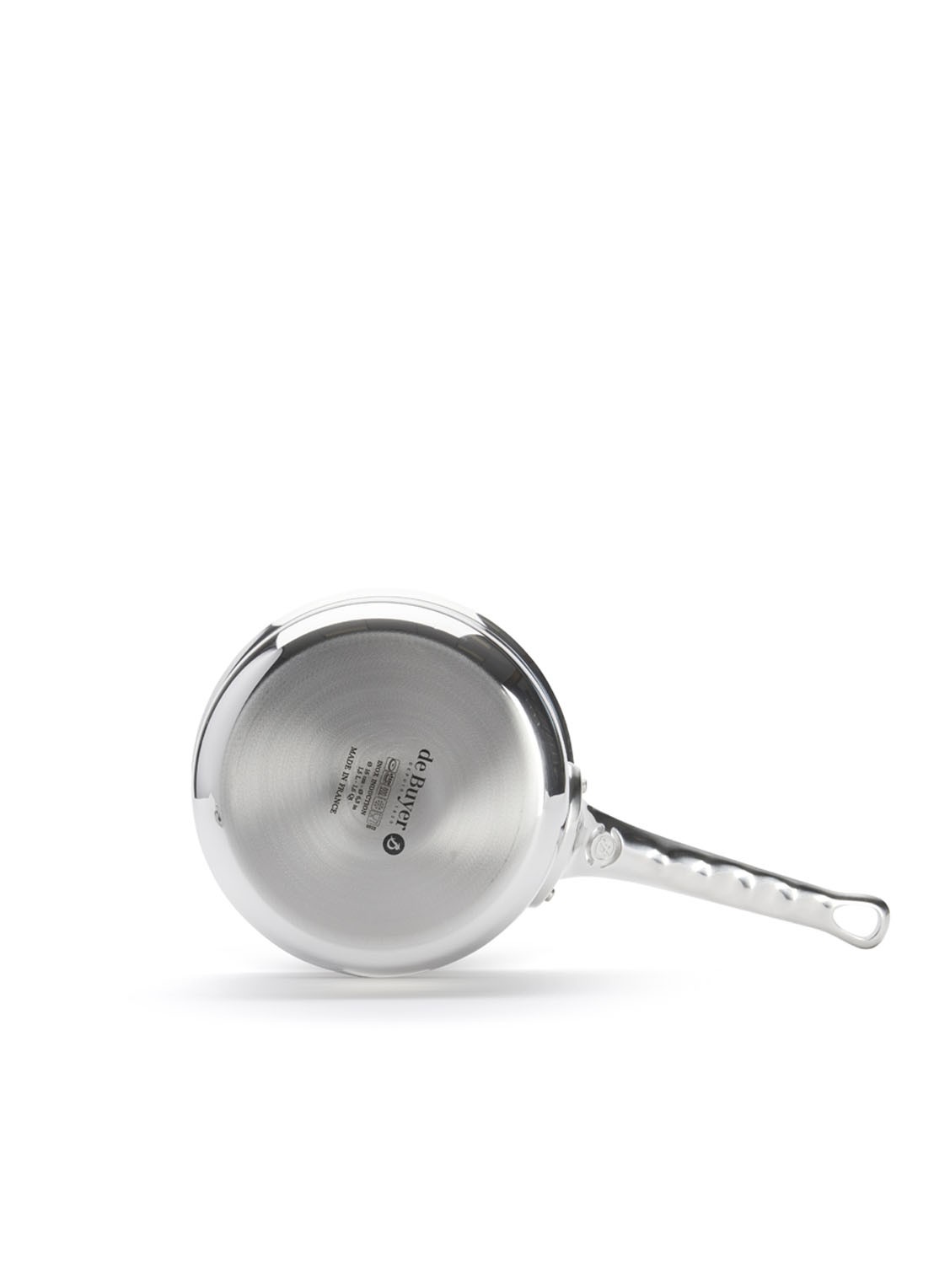 De Buyer Affinity sauspan 16 cm - voorkant 2 metallic