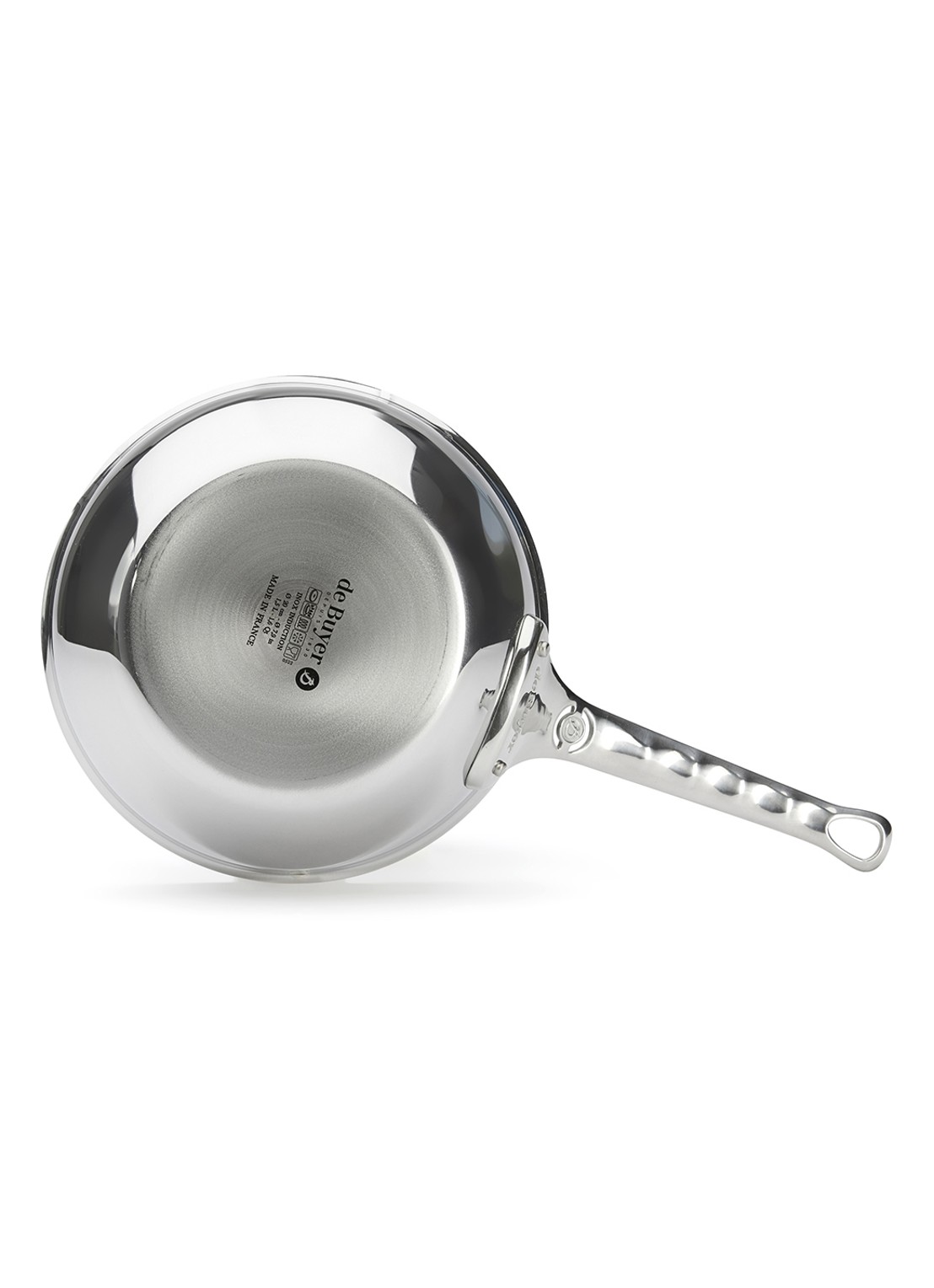 De Buyer Affinity sauteerpan Ø20 cm - achterkant 3 zilver