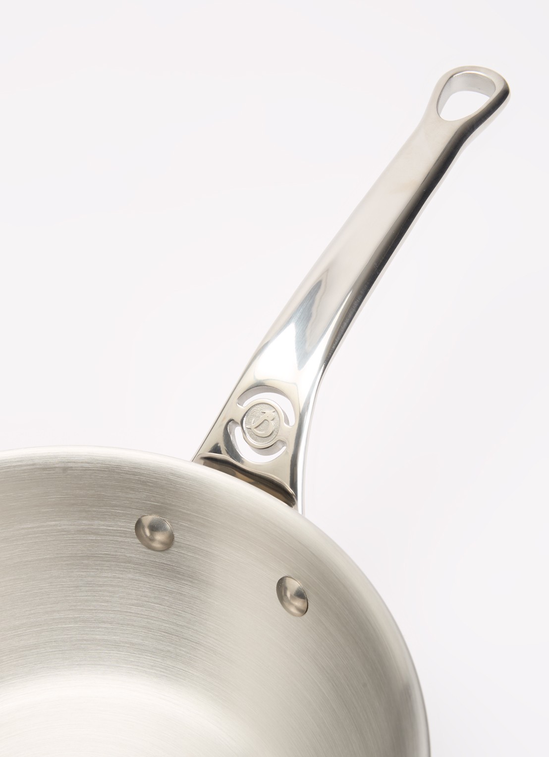De Buyer Affinity sauteerpan Ø20 cm - voorkant 2 zilver
