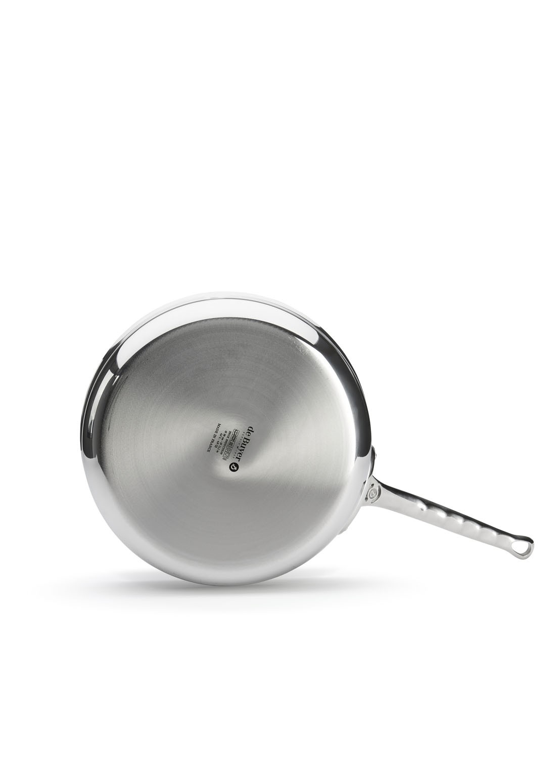 De Buyer Affinity sauteuse 28 cm - voorkant 2 metallic