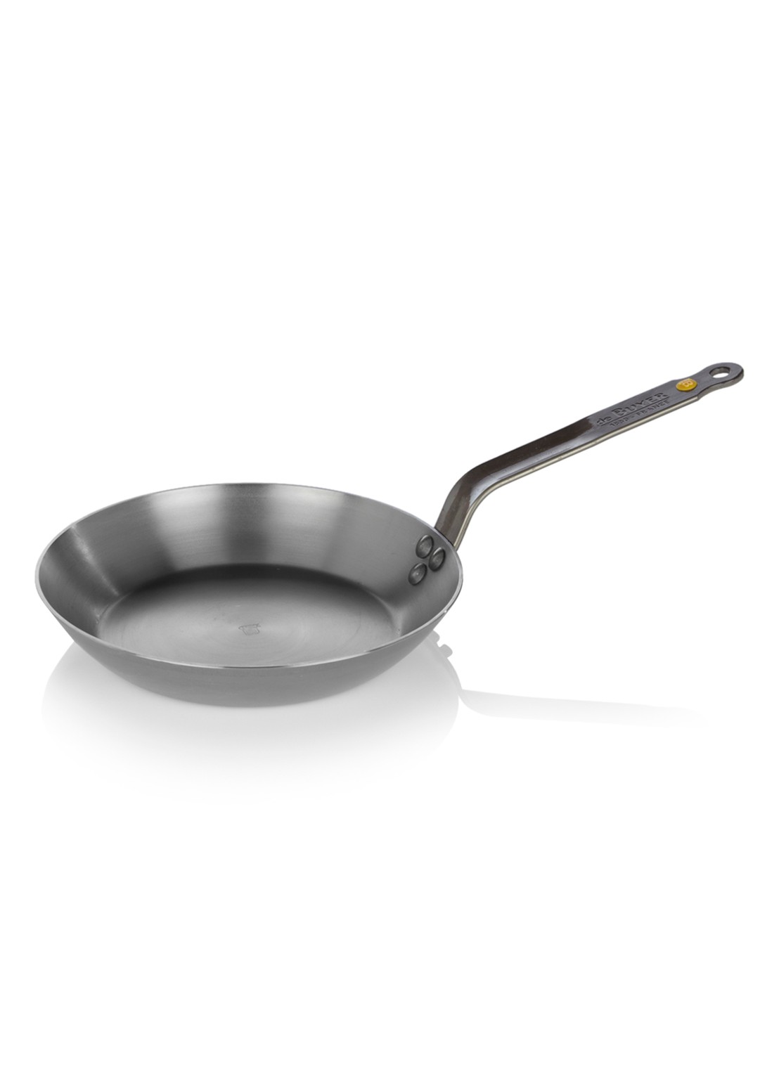 De Buyer Koekenpan Mineral Ø24 cm - voorkant zilver