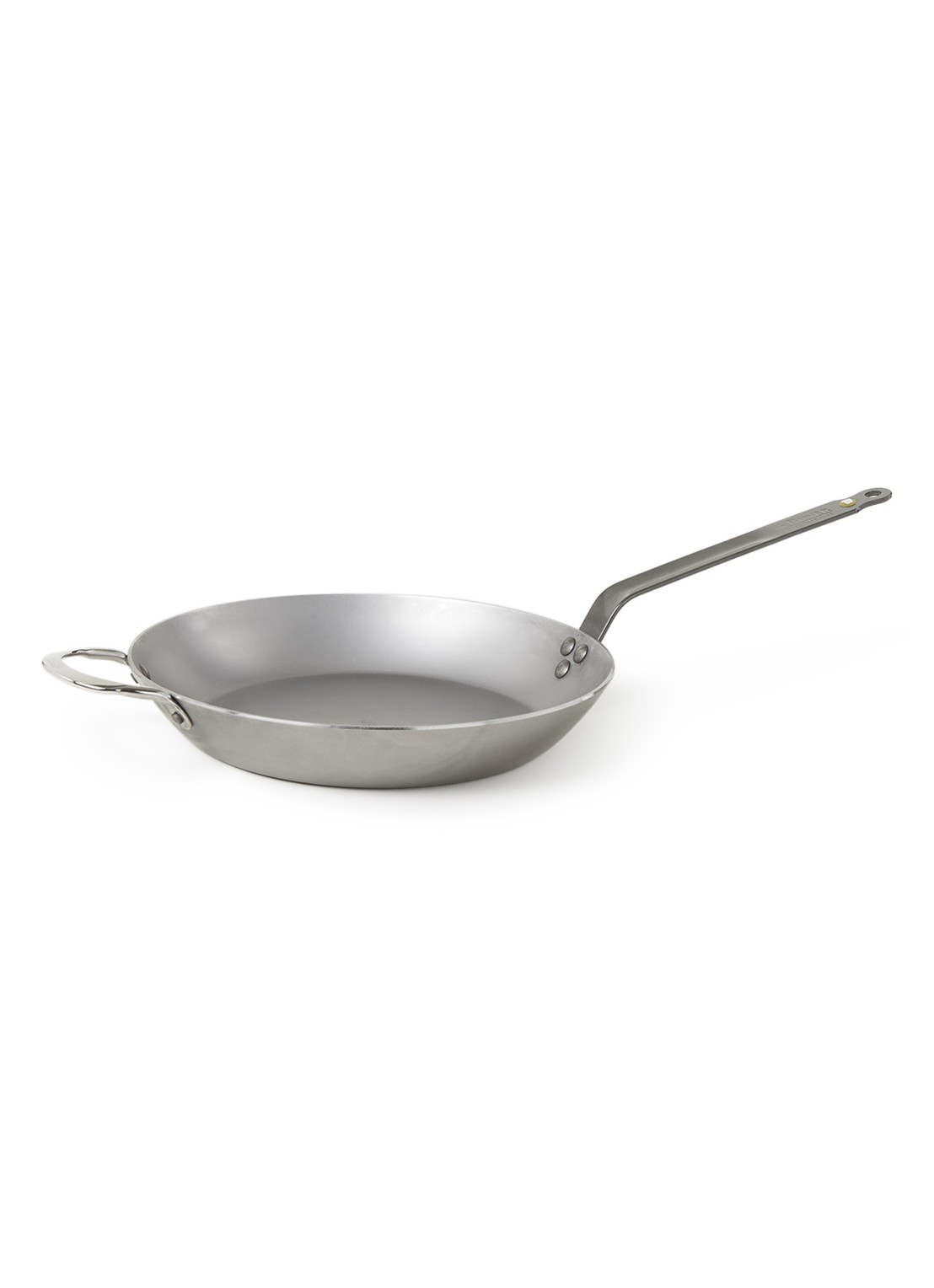 De Buyer Koekenpan Mineral Ø32 cm - voorkant zilver