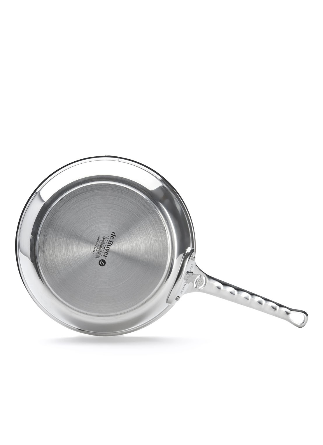 De Buyer Milady koekenpan 24 cm - voorkant 2 metallic