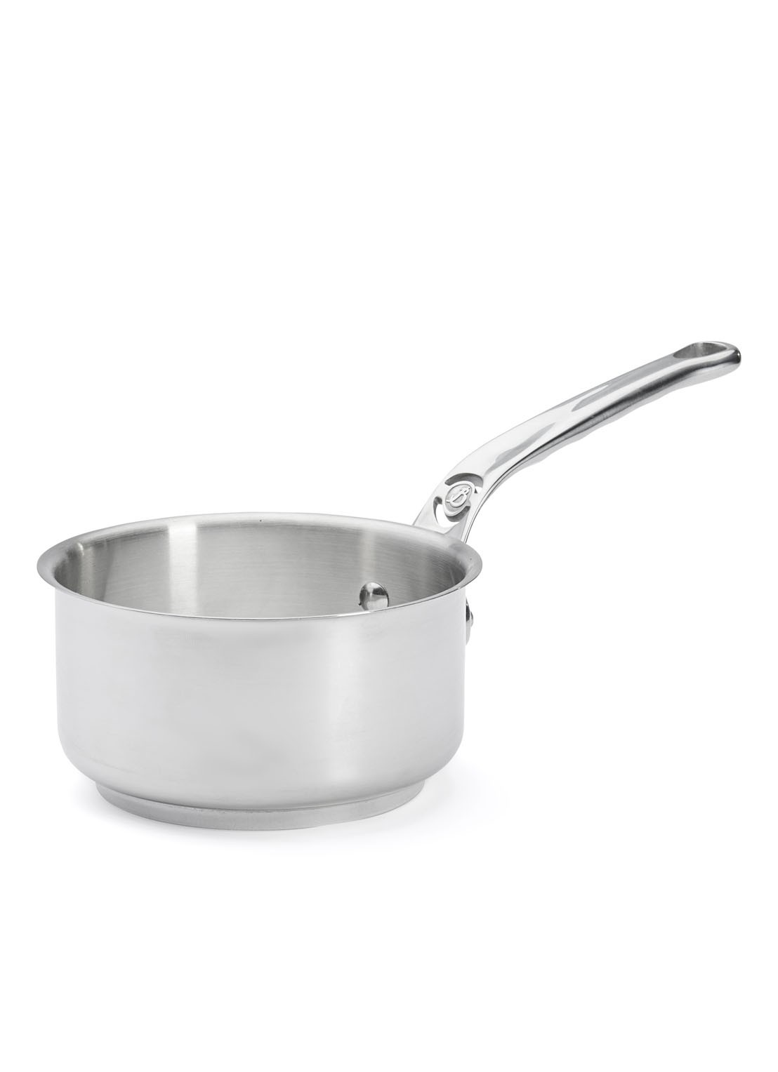 De Buyer Milady sauspan 14 cm - voorkant metallic