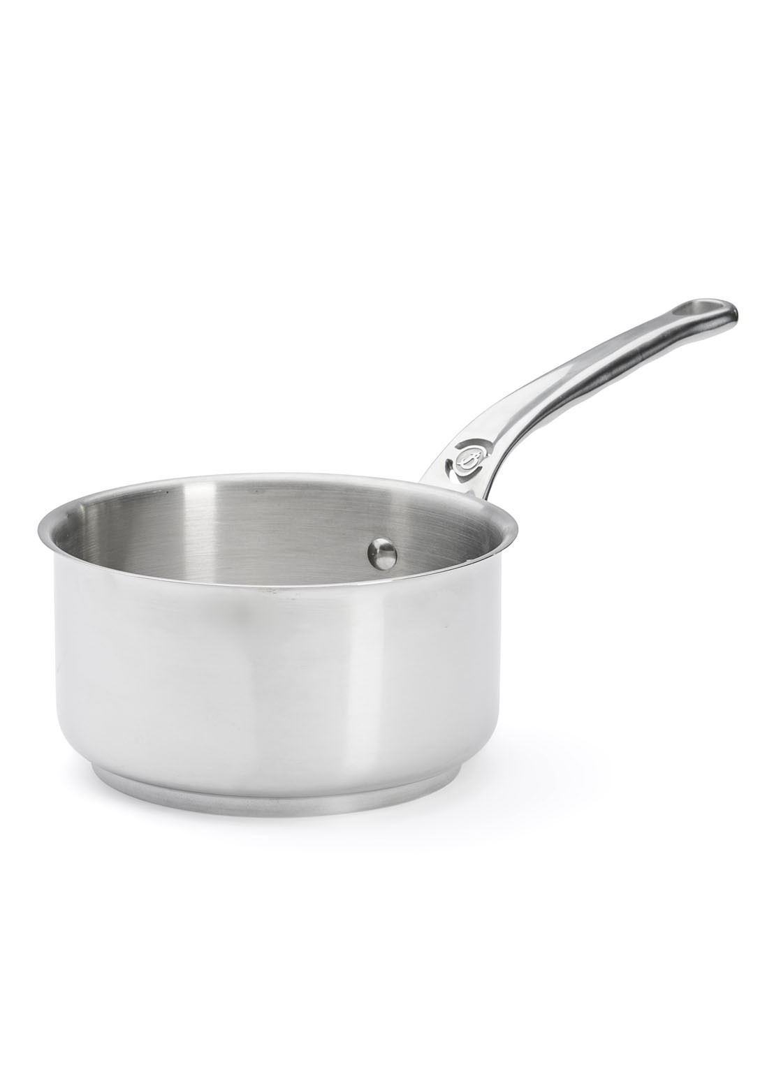 De Buyer Milady sauspan 16 cm - voorkant metallic