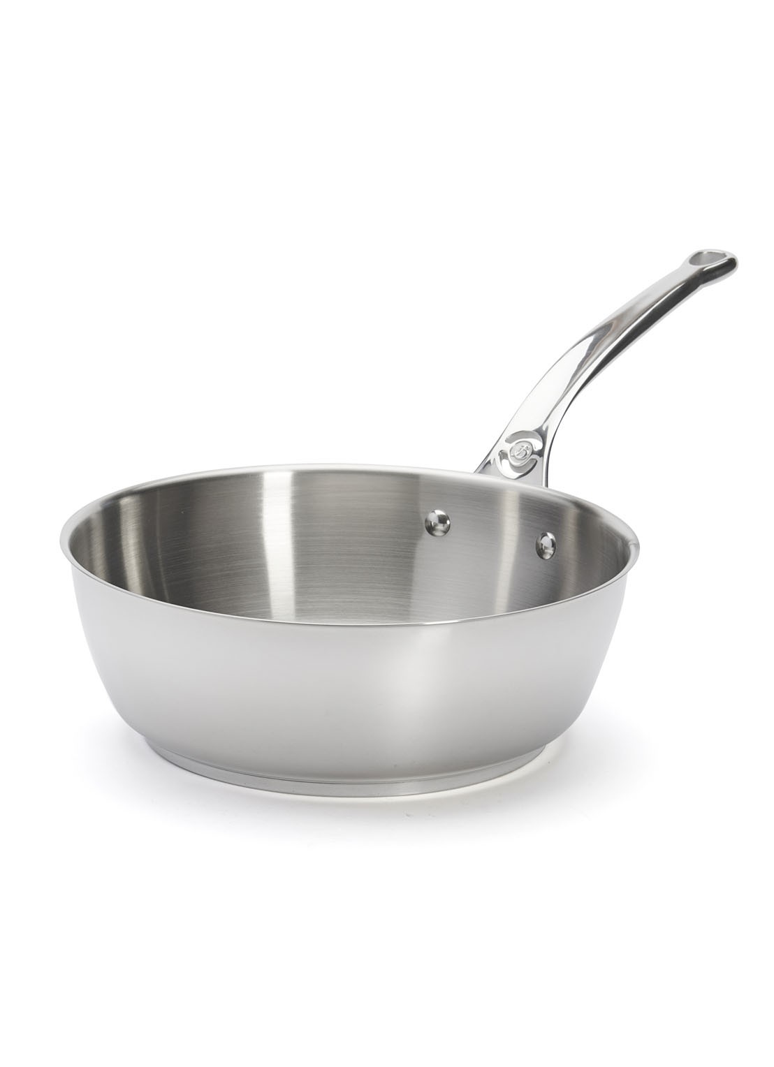 De Buyer Milady sauteuse 24 cm - voorkant metallic