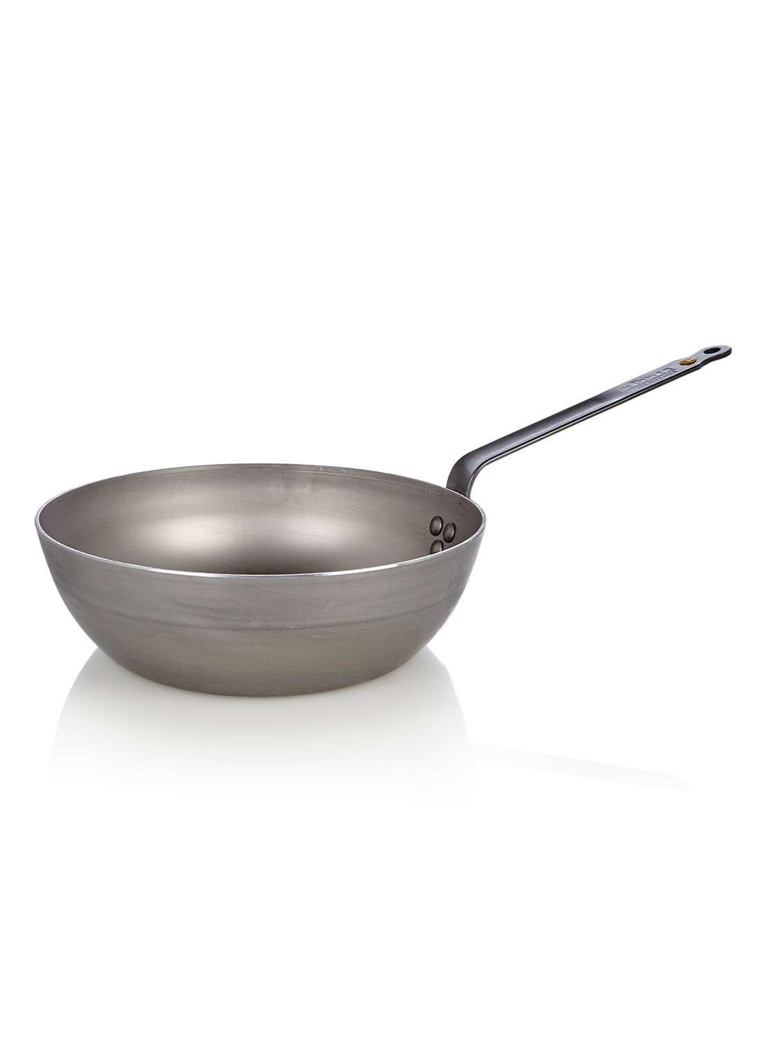De Buyer Mineral B hapjespan Ø28 cm - voorkant zilver