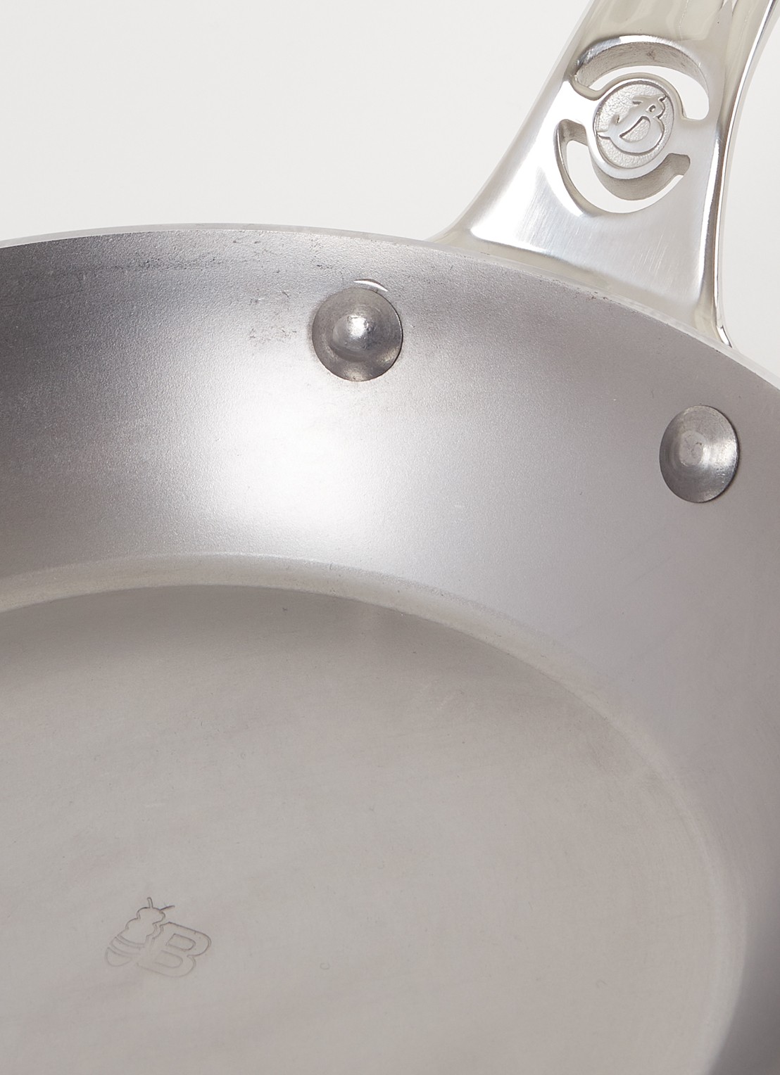 De Buyer Mineral B koekenpan Ø20 cm - detail 3 zilver