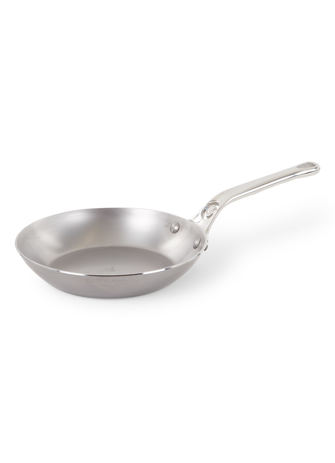 De Buyer Mineral B koekenpan Ø20 cm - voorkant zilver