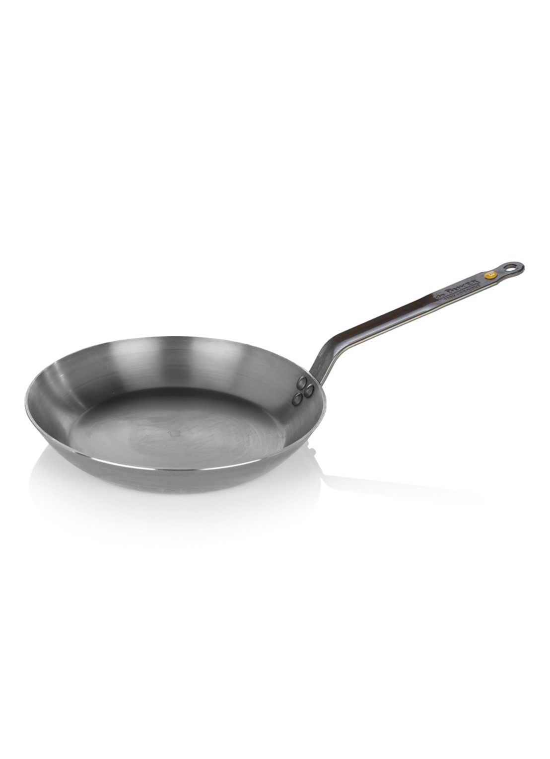 De Buyer Mineral B koekenpan Ø28 cm - voorkant zilver