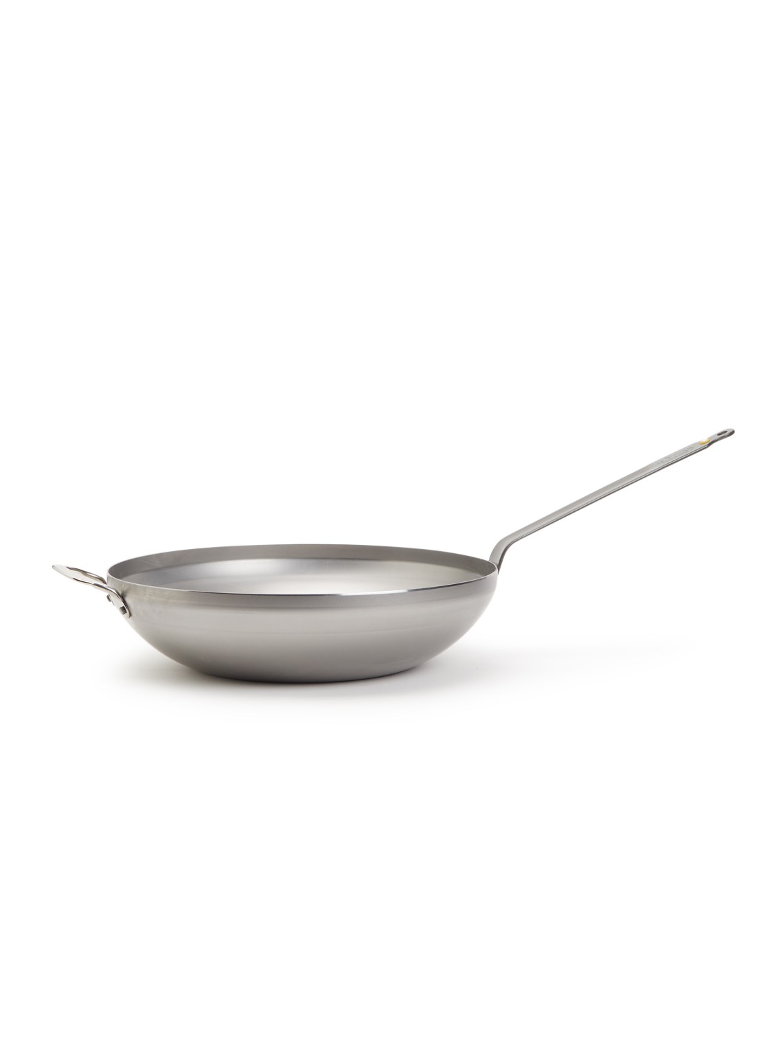 De Buyer Mineral B wokpan Ø40 cm - voorkant zilver