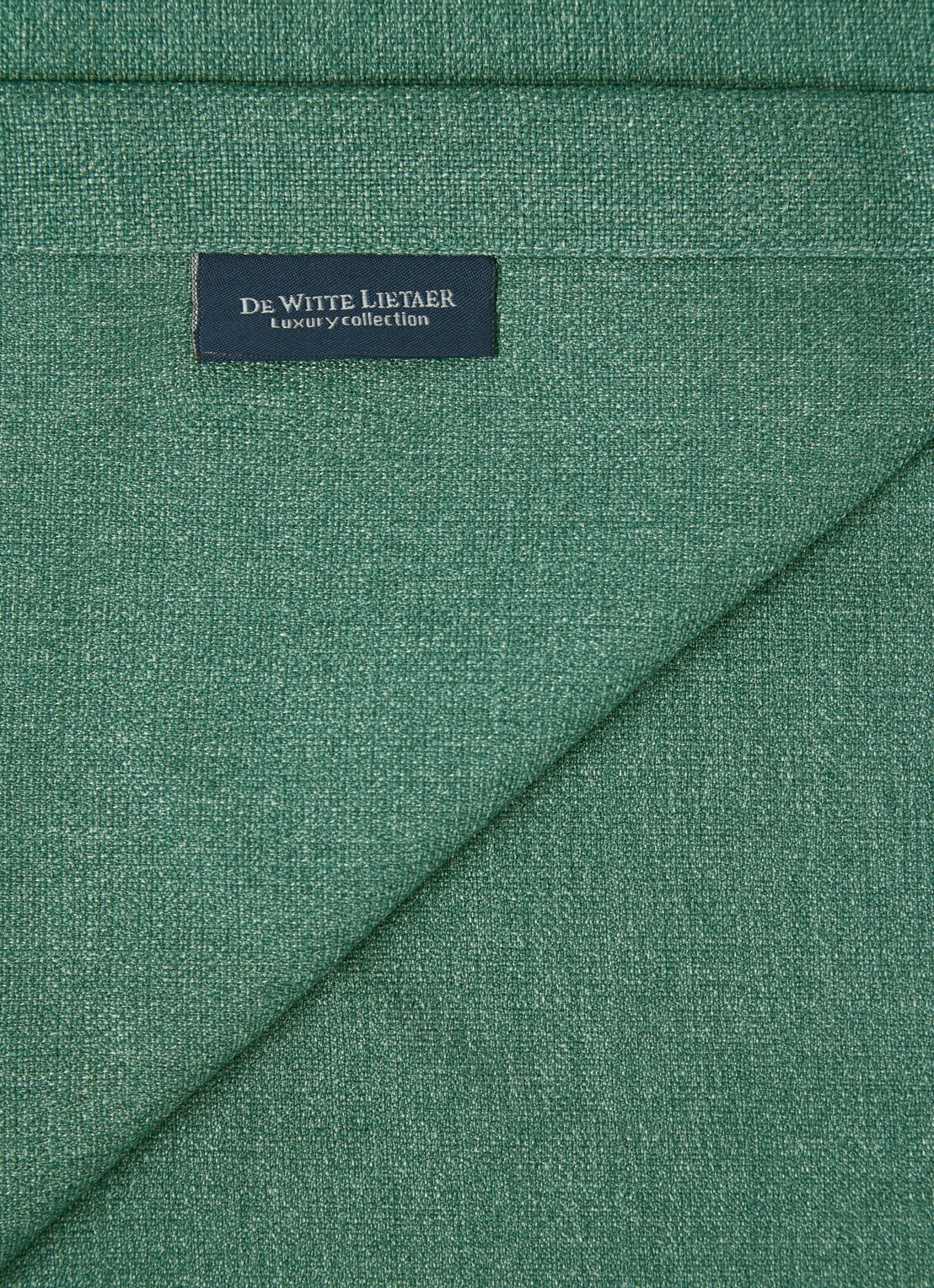 De Witte Lietaer Gibson tafelkleed 145 x 260 cm - detail 3 zeegroen