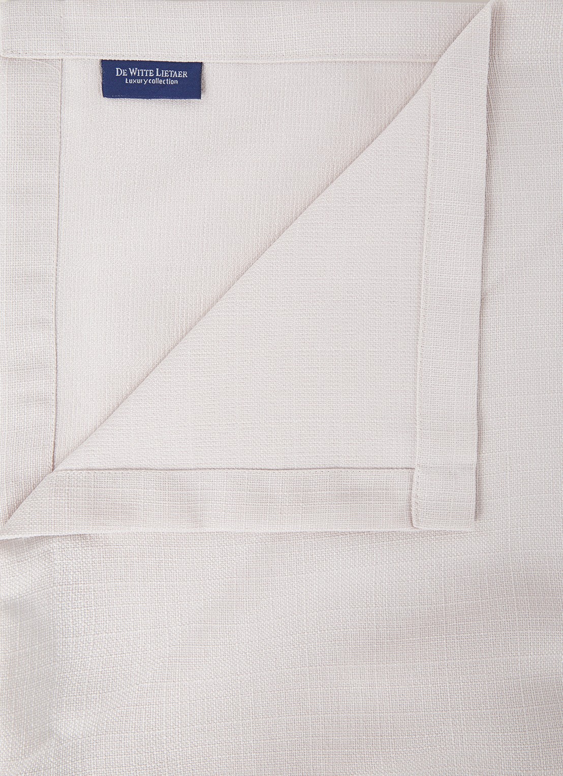 De Witte Lietaer Gibson tafelkleed 145 x 310 cm - detail beige
