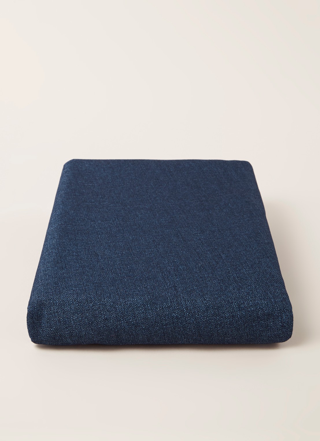 De Witte Lietaer Gibson tafelkleed rond 210 cm - voorkant 2 donkerblauw