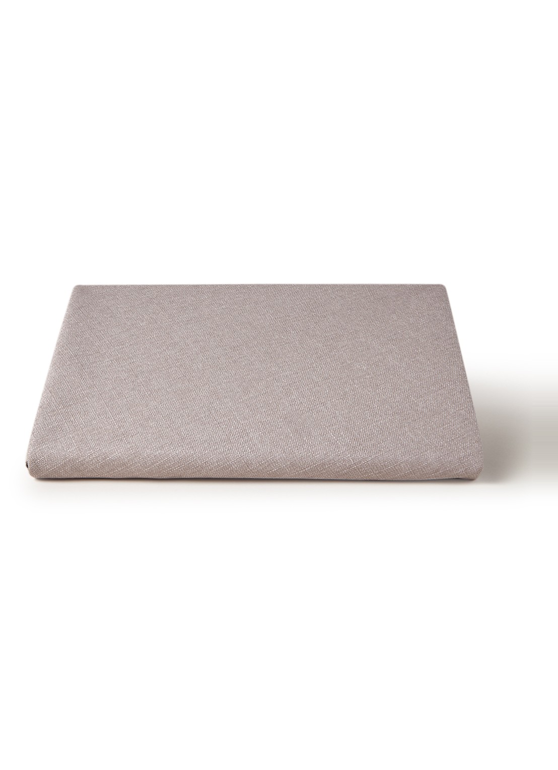 De Witte Lietaer Tafelkleed rond 210 cm - voorkant taupe