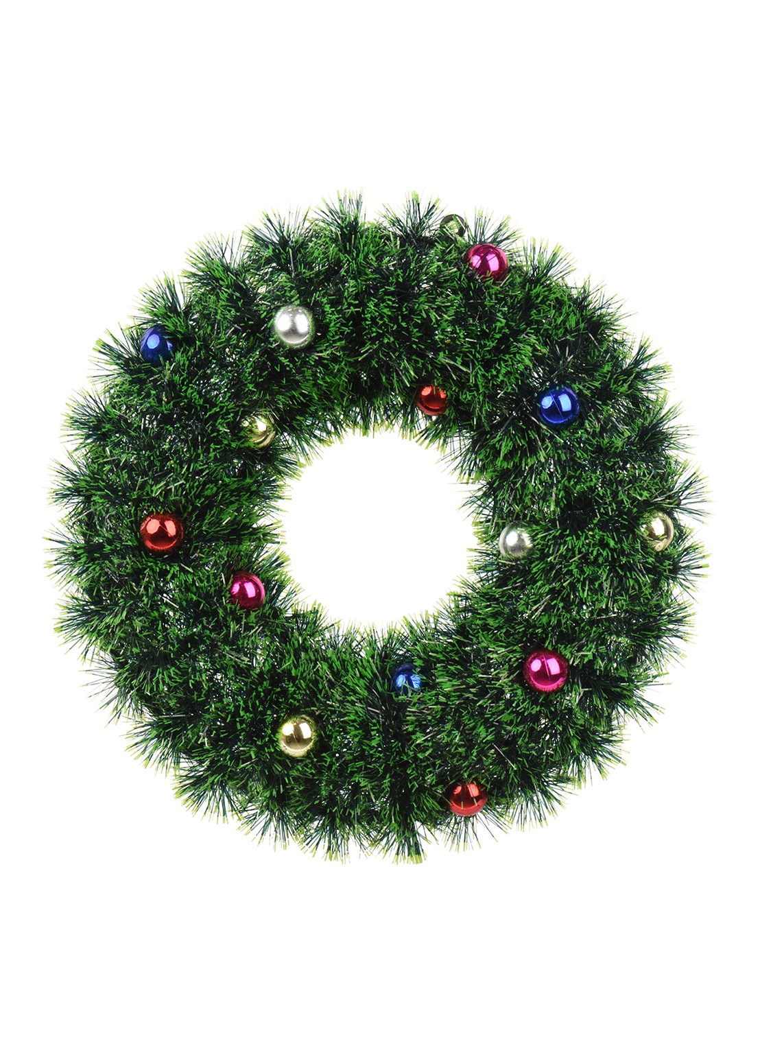 Decoris Kerstkrans 29 cm - voorkant groen
