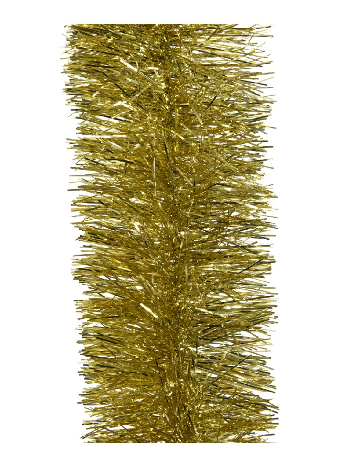 Decoris lametta guirlande kerstrood dia10.00-H270.00cm - voorkant goud