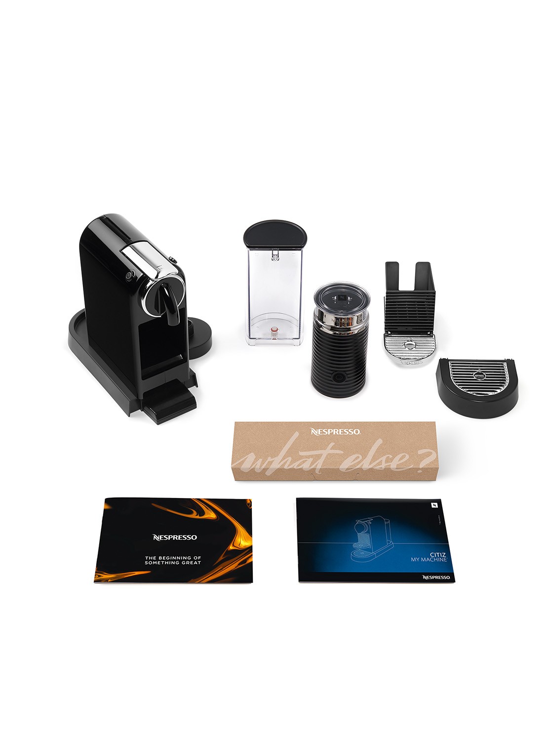 DeLonghi Citiz & Milk Nespresso Koffiecupmachine - Met melkopschuimer - EN267.BAE - detail 4 zwart