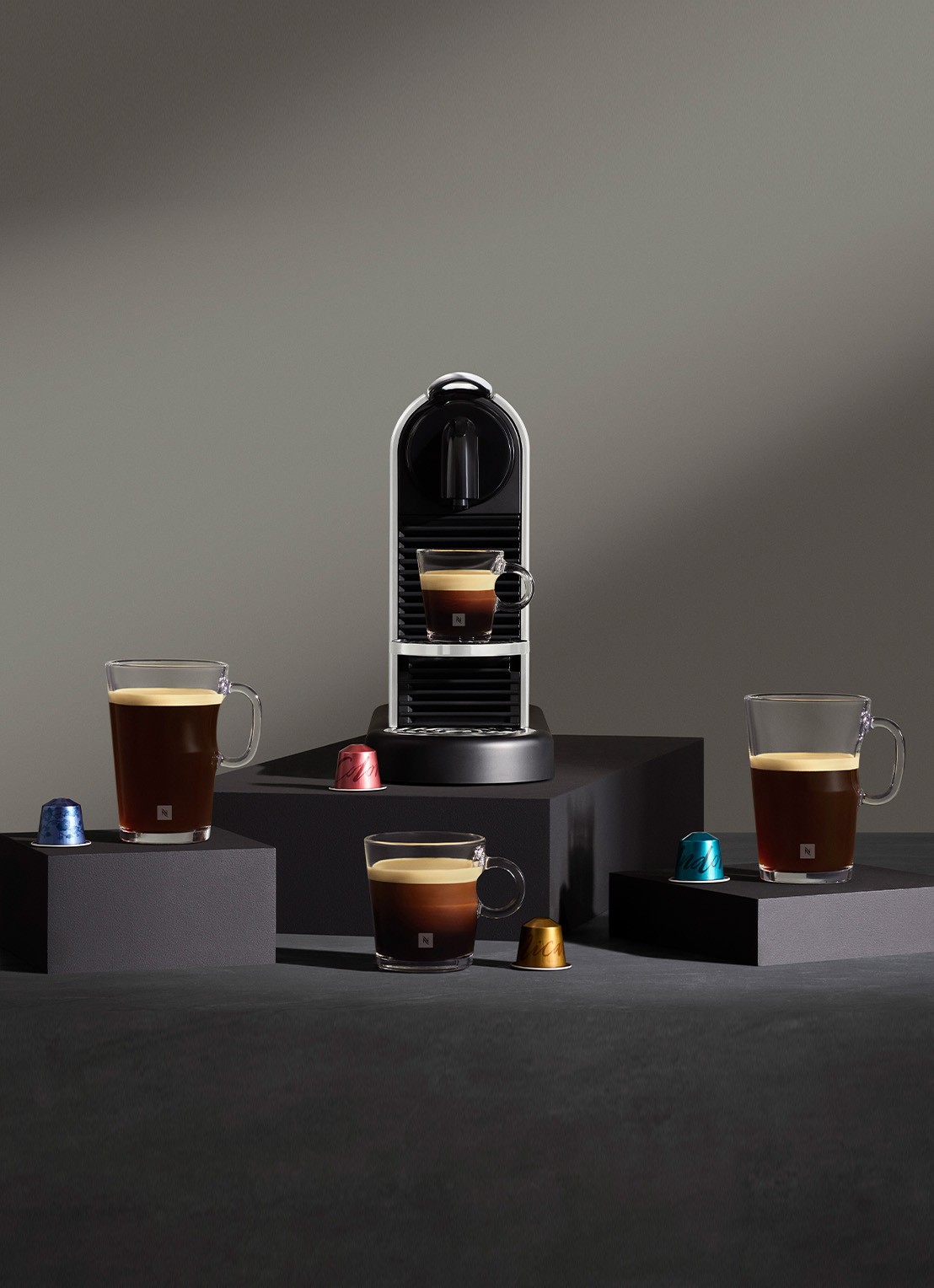 DeLonghi Citiz Nespresso koffiecupmachine - EN220.M - detail 3 zilver