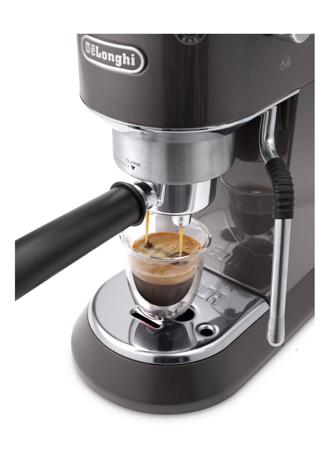DeLonghi Dedica Arte espressomachine - EC885 - detail 4 grijs