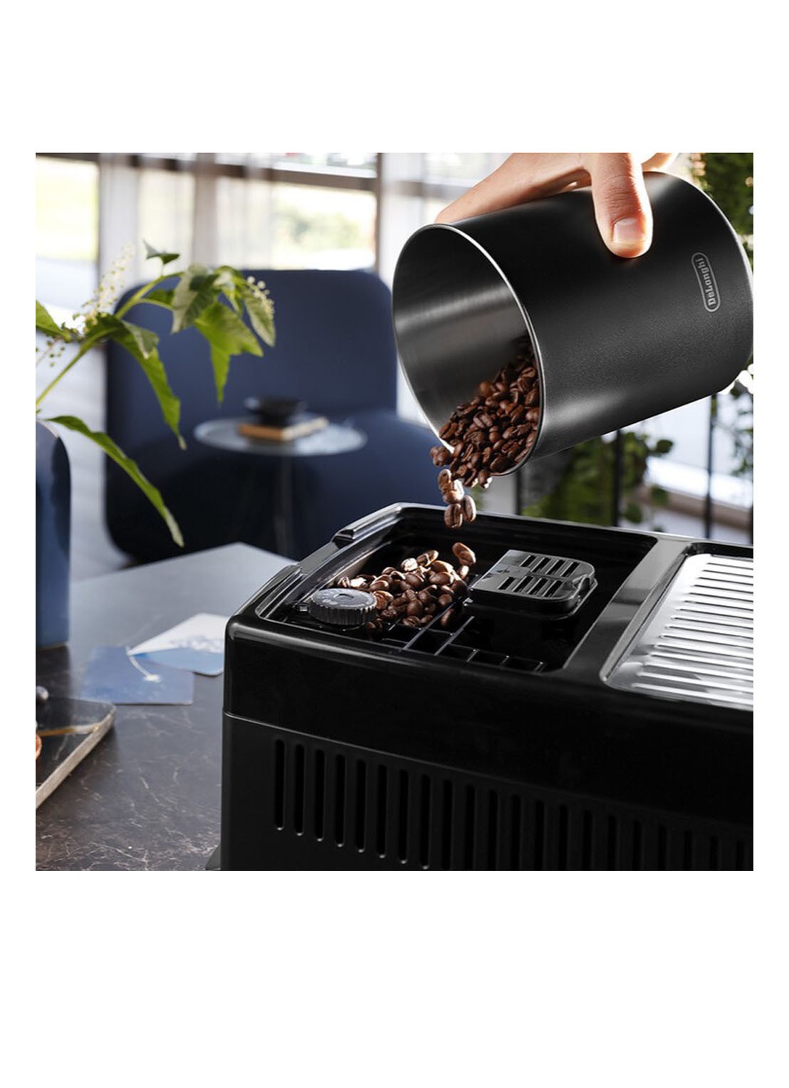 DeLonghi Dinamica Plus volautomatische espressomachine - ECAM380.95TB - detail 5 multicolor