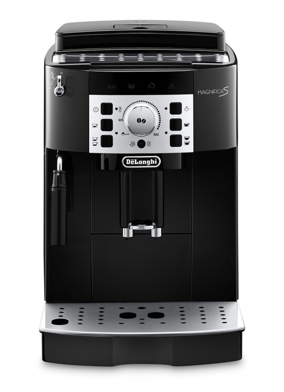 DeLonghi Ecam koffiezetapparaat 22.110B - voorkant zwart