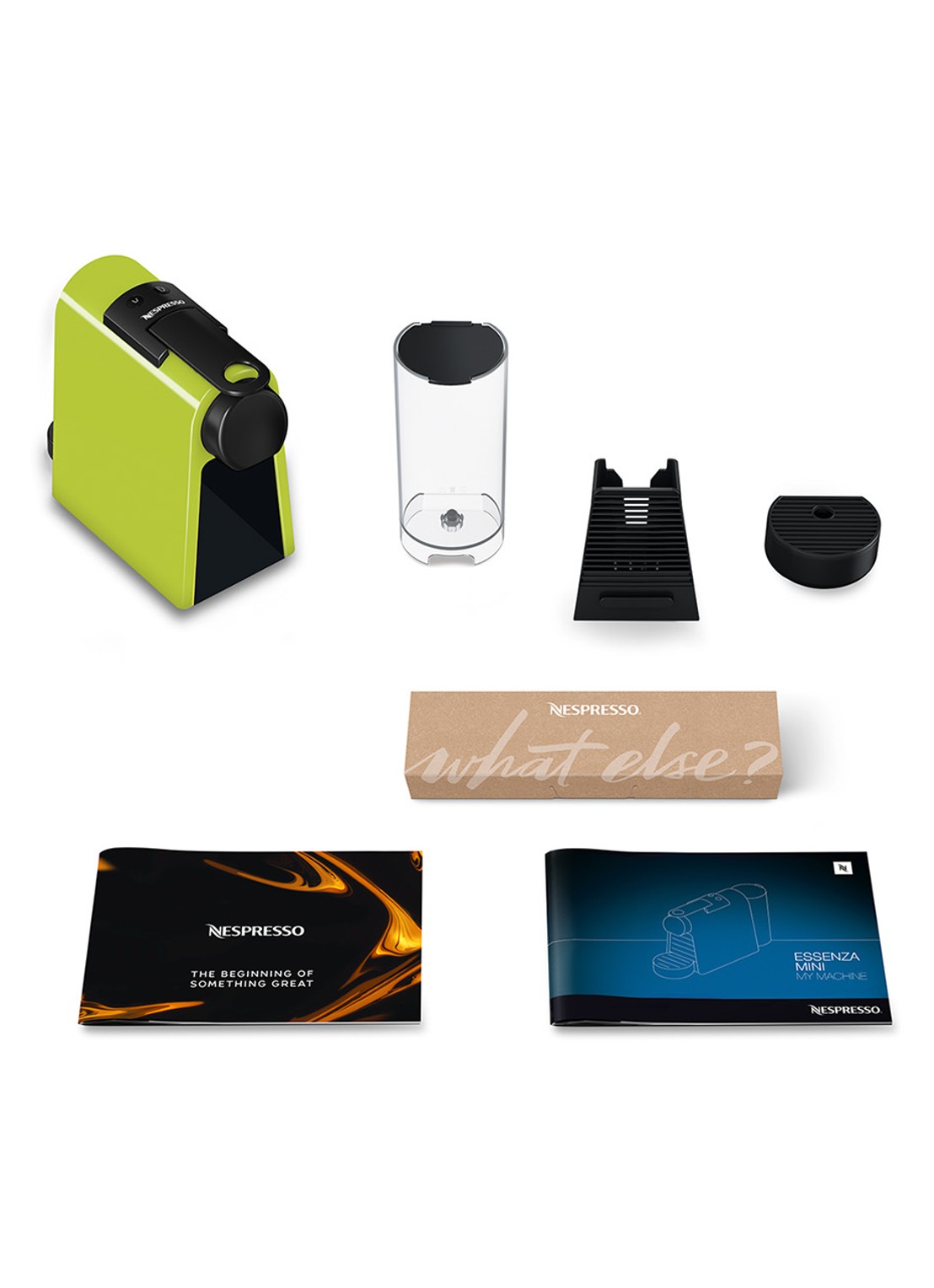 DeLonghi Essenza Mini Nespresso koffiecupmachine - EN85.L - detail 5 lime