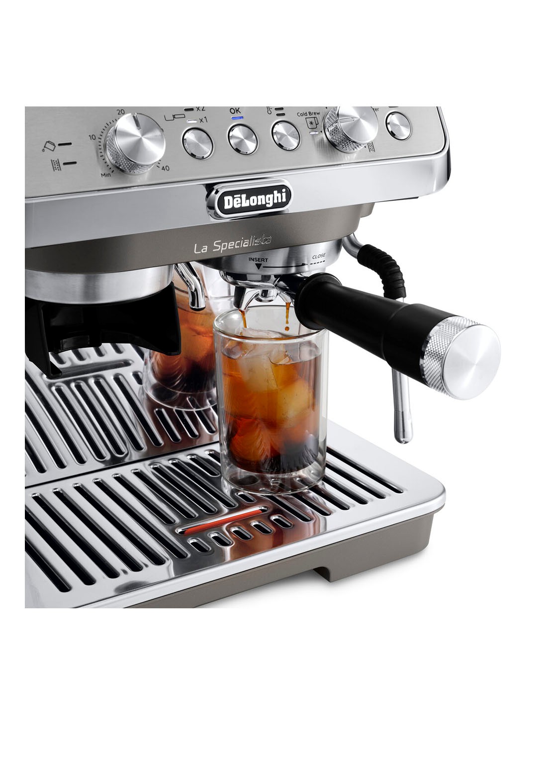DeLonghi La Specialista Arte EVO - EC9255.M - detail metallic