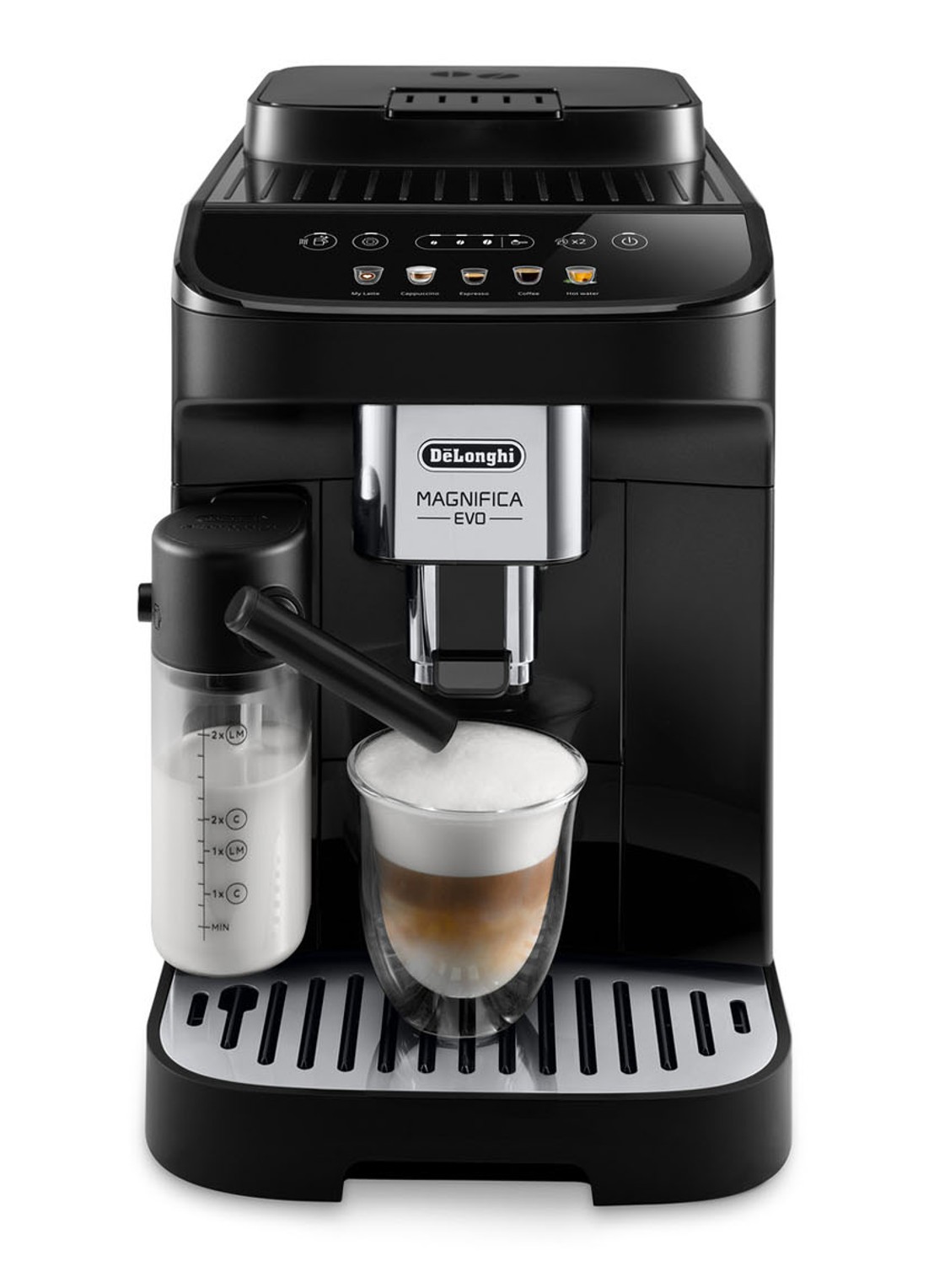 DeLonghi Magnifica Evo espressomachine ECAM290.61.b - detail 3 zwart