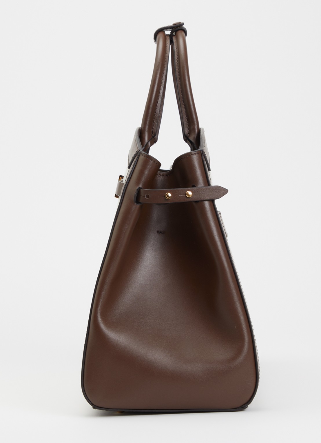 DeMellier The Hudson handtas van canvas - detail 3 creme