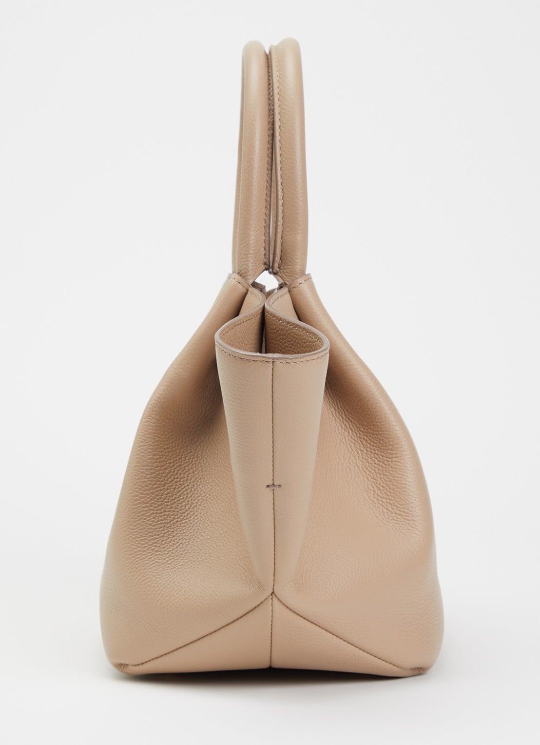 DeMellier The New York Midi handtas - detail 3 beige
