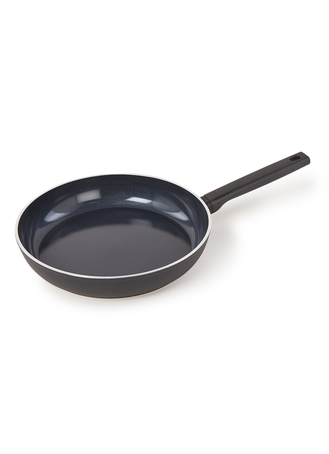 Demeyere Alu Comfort 3 koekenpan Ø28 cm - voorkant zwart