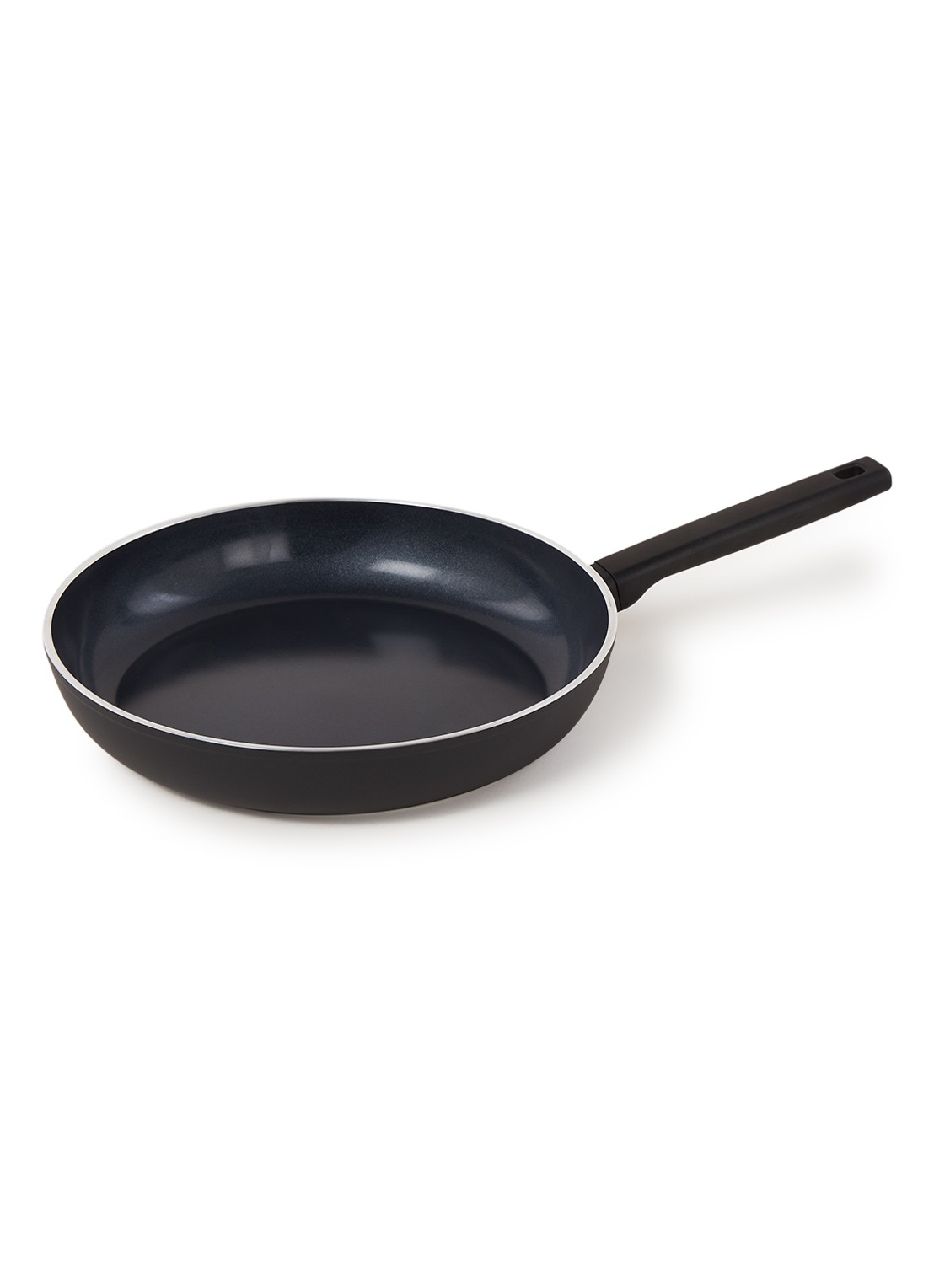 Demeyere Alu Comfort 3 koekenpan 30 cm - voorkant zwart