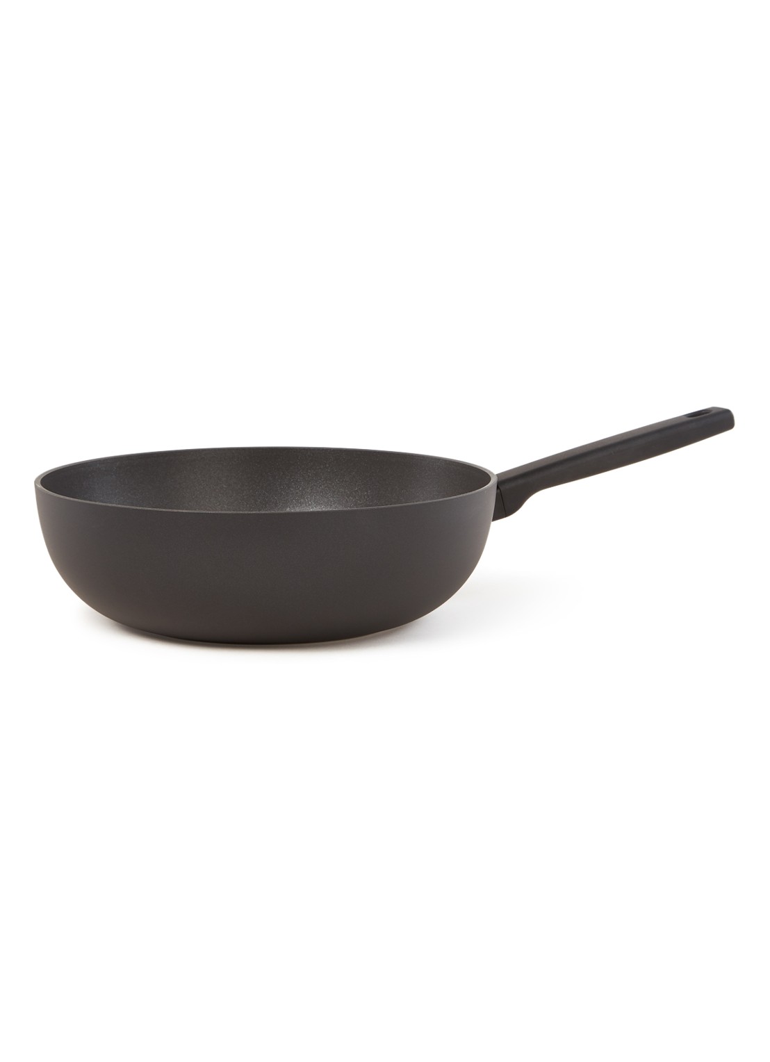 Demeyere Alu Comfort 3 wokpan 28 cm - voorkant zwart