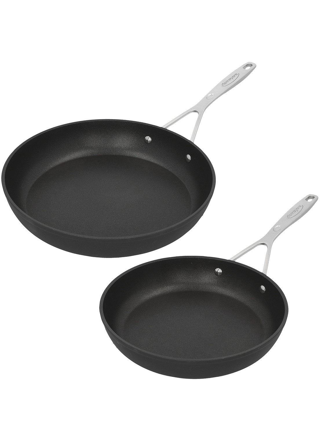 Demeyere Alu Industry 3 Duraslide Koeke - voorkant 3 zwart