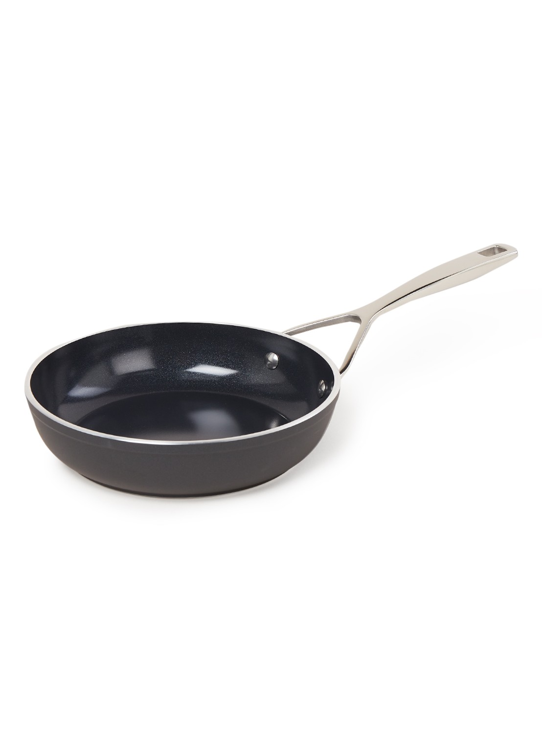 Demeyere Alu Pro 5 Ceraforce koekenpan Ø20 cm - voorkant zwart