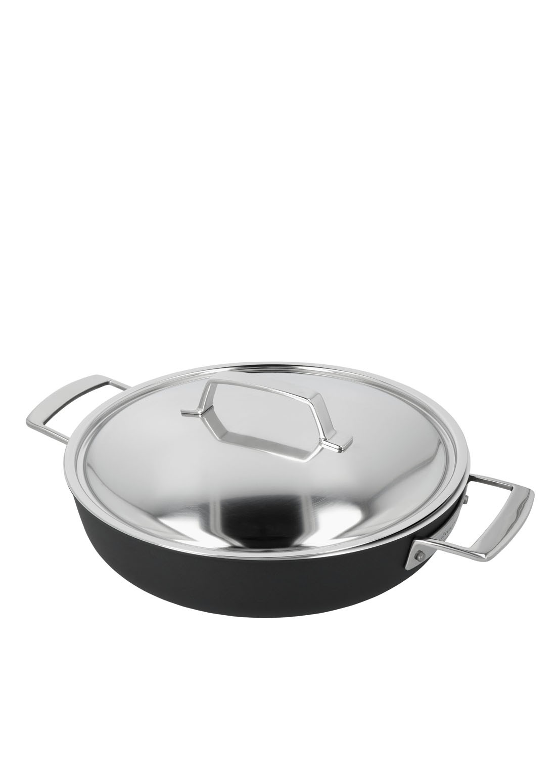 Demeyere Alu Pro 5 Ceraforce lage kookpan met deksel 28 cm - voorkant 2 undefined