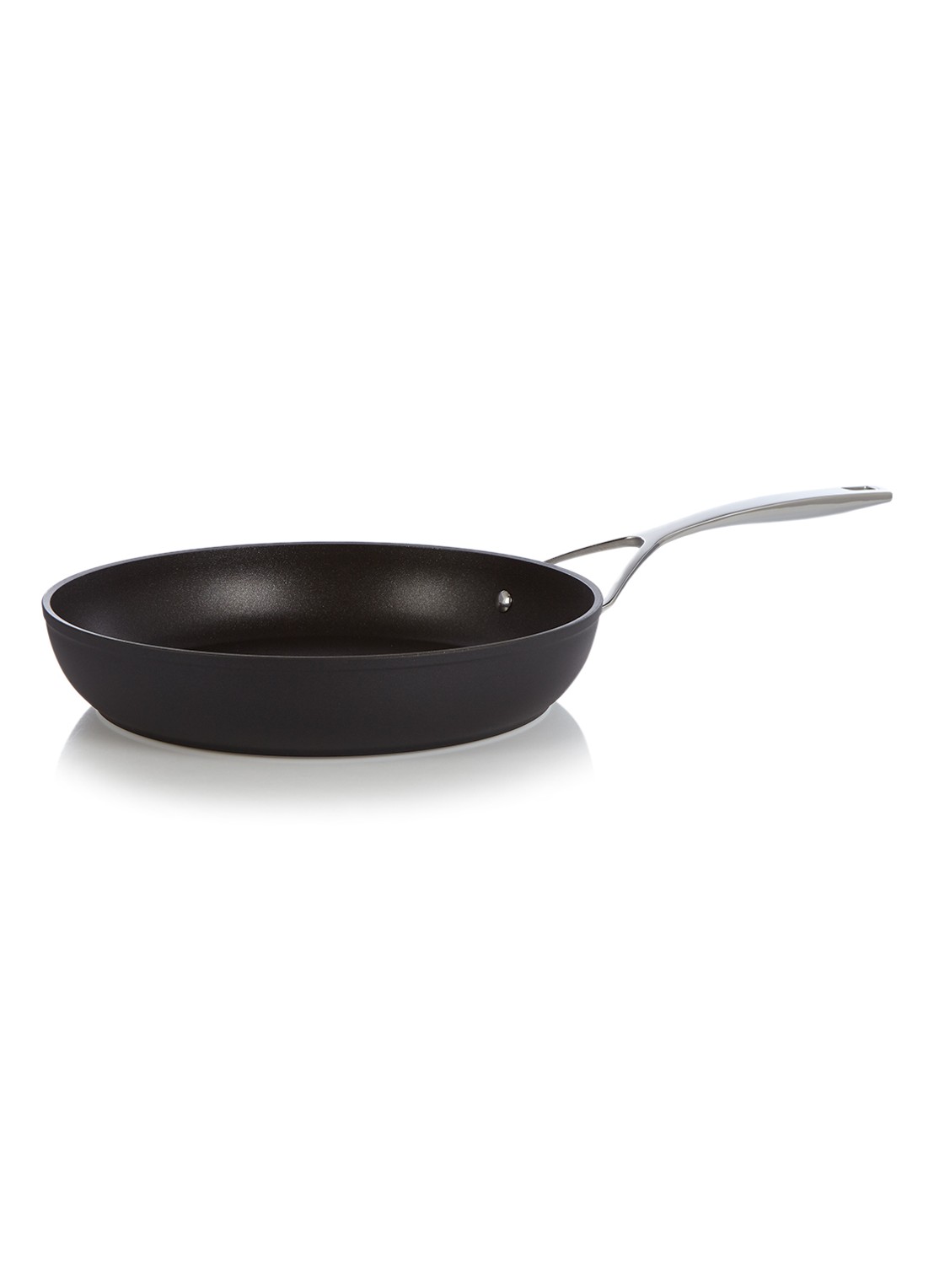 Demeyere Alu Pro 5 koekenpan Ø28 cm - voorkant zwart